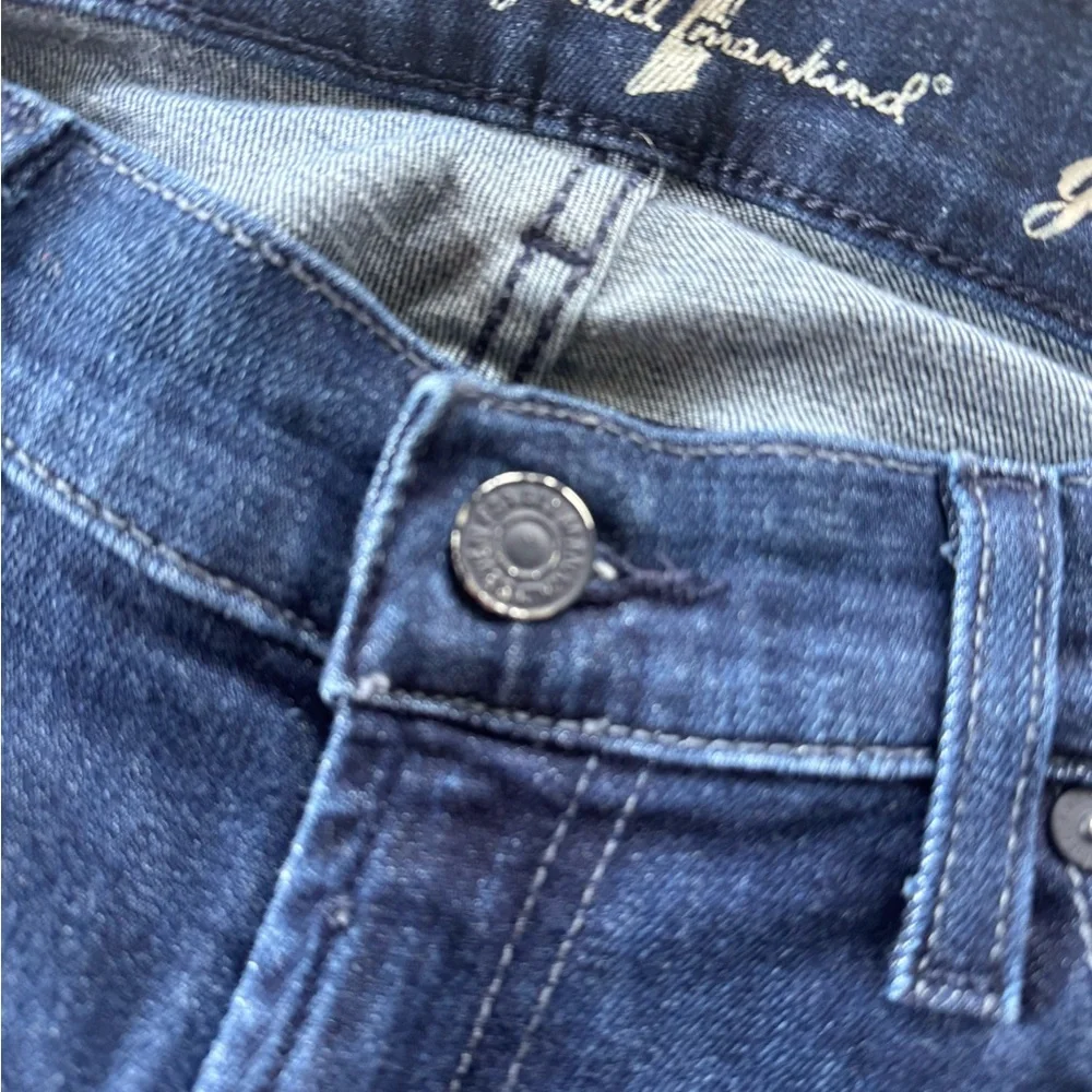 {7 For All Mankind Gwenvere} Ankle Zip Skinny Jeans - Picture 3 of 7